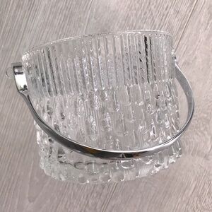 Vintage Teleflora French Crystal Mini Ice Bucket